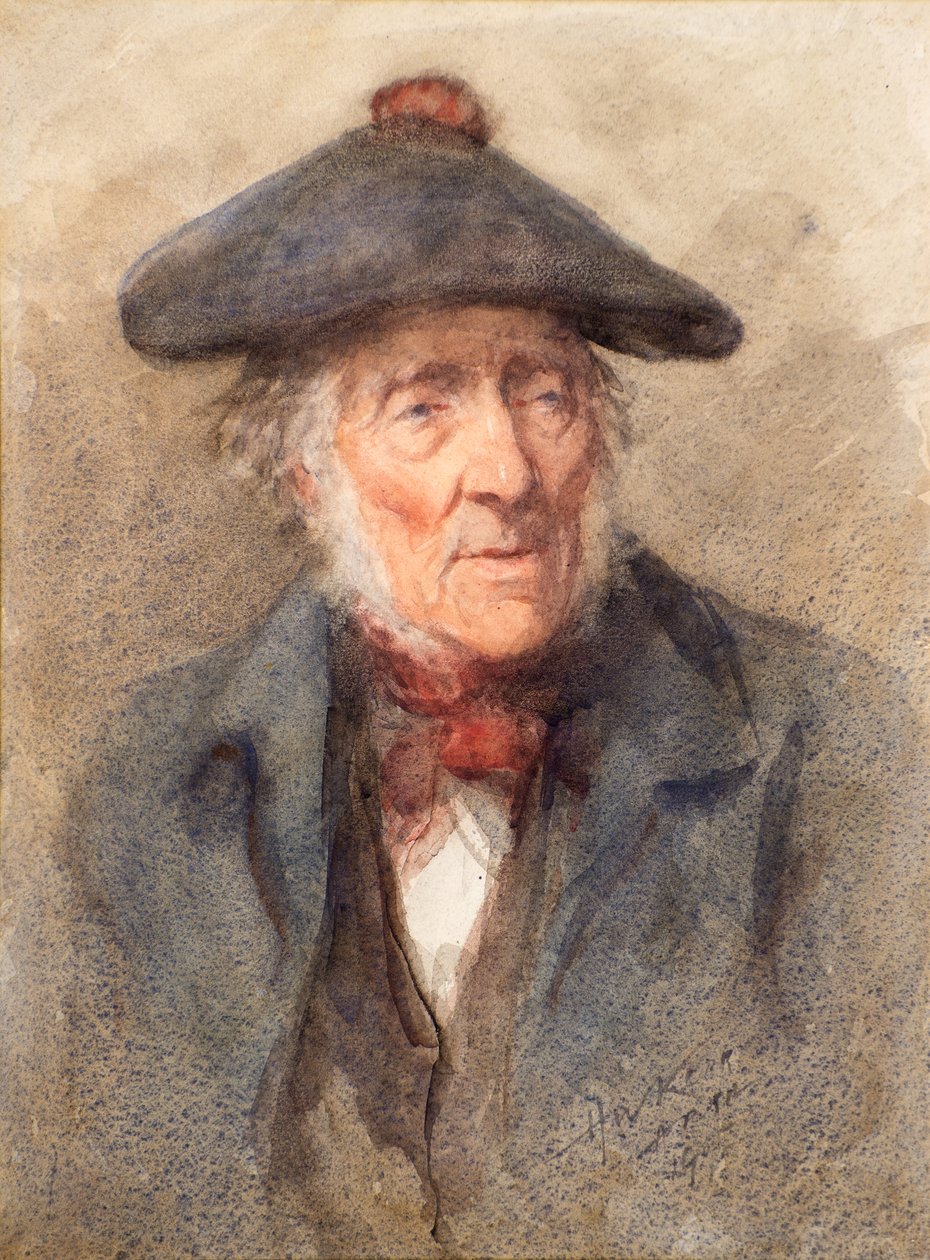 A Bonnet Laird, c.1905 (aguarela) de Henry Wright Kerr