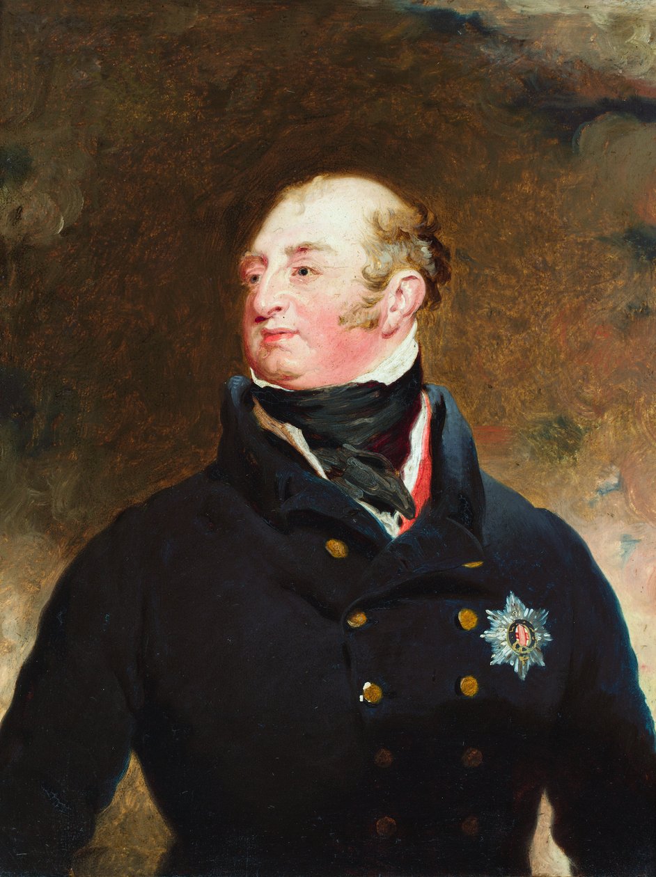 Retrato de Frederico, Duque de York (óleo a bordo) de Henry Wyatt