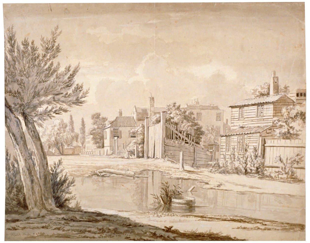 Ponte de Cuper, Lambeth, Londres, 1807 de Henry de Cort