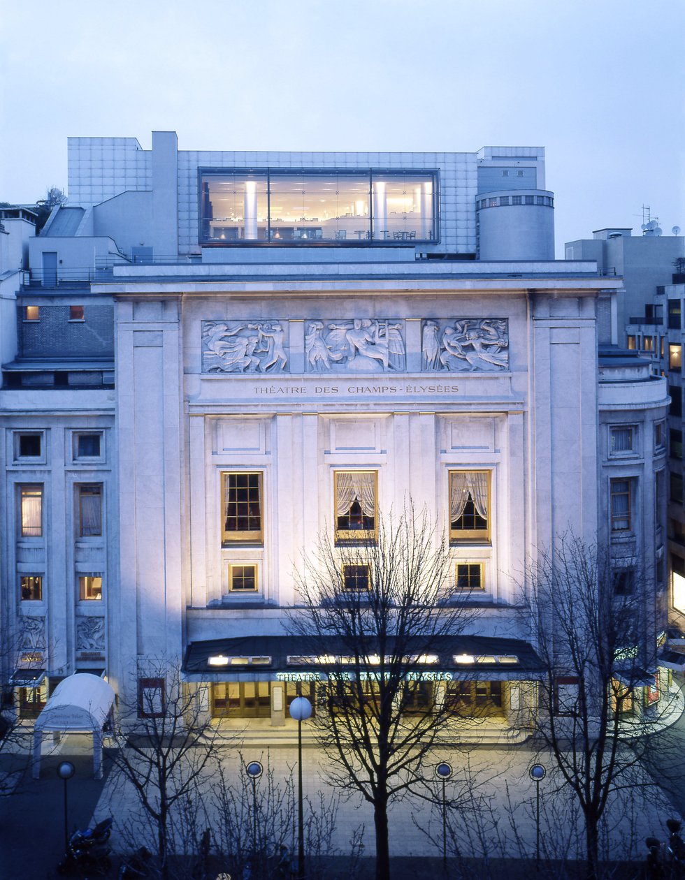 Teatro dos Campos Elíseos (Campos Elíseos) de Henry van de Perret Auguste (1874 1954) & Perret Gustave (1876 1952) Velde