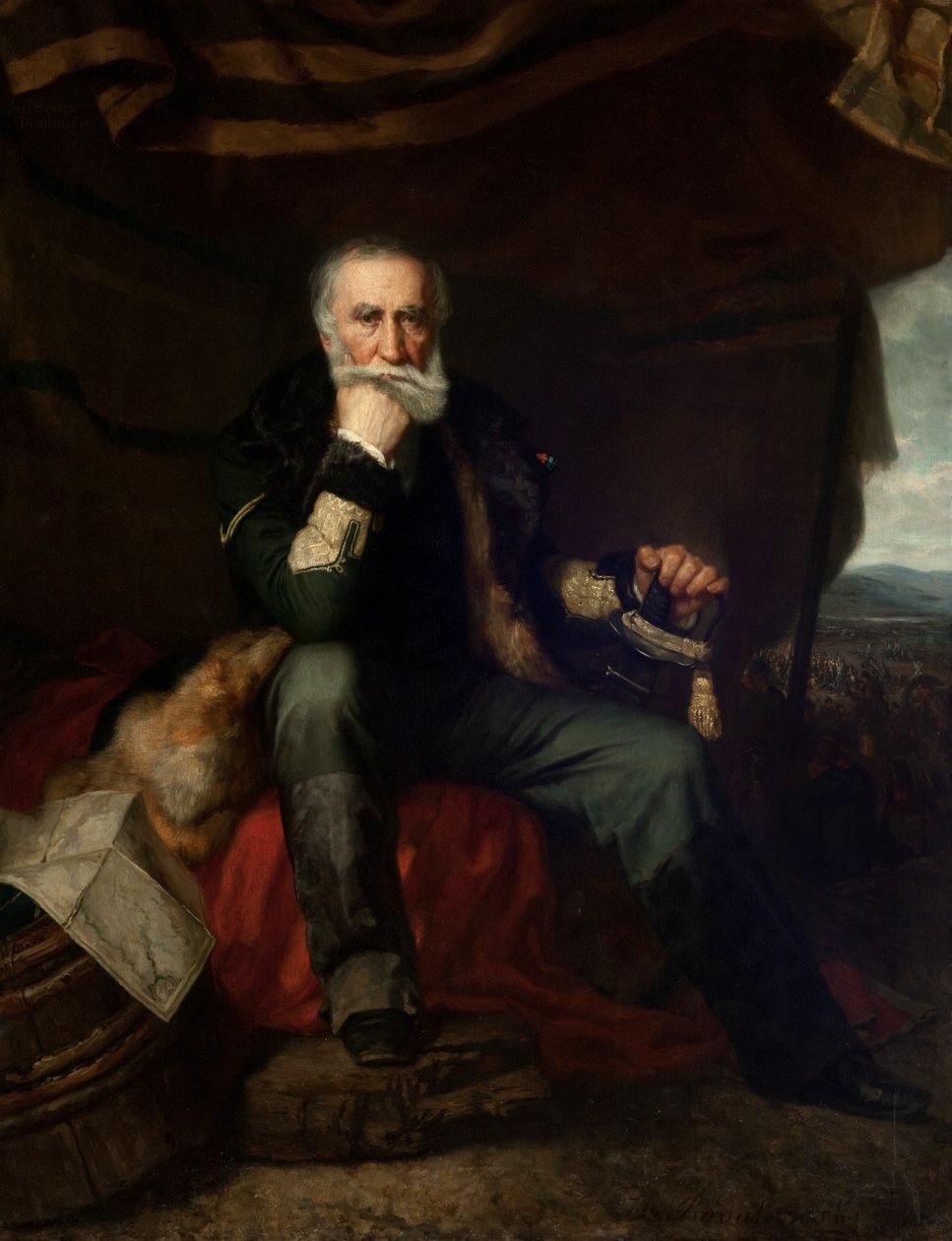 Retrato do general Henryk Dembiński. de Henryk Rodakowski