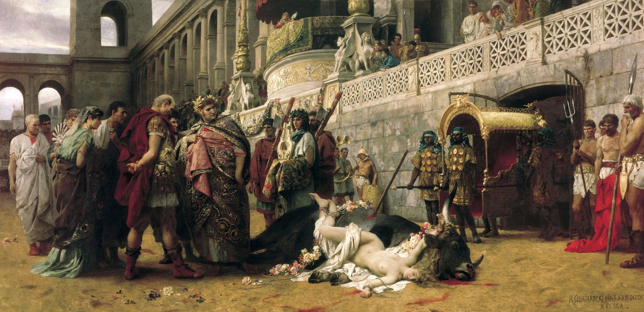 A Christian Dirce, 1897.   de Henryk Siemiradzki