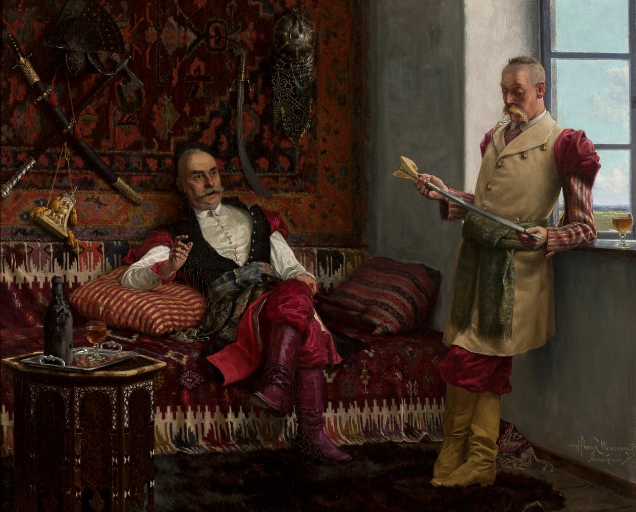 Cena de nobreza - História do kinzhal. História de yatagan. de Henryk Weyssenhoff