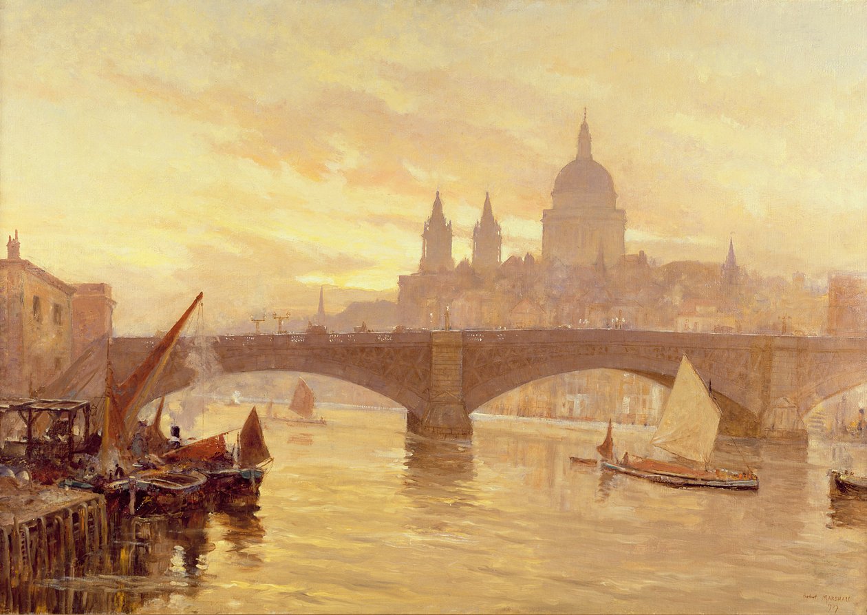Southwark Bridge de Herbert Menzies Marshall