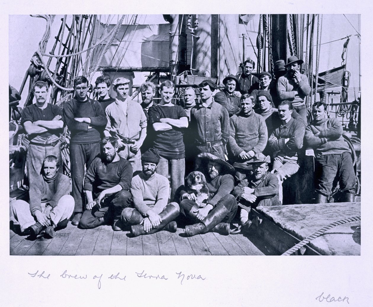 A tripulação do &39;Terra Nova&39;, da &39;Última Expedição de Scott&39; de Herbert Ponting