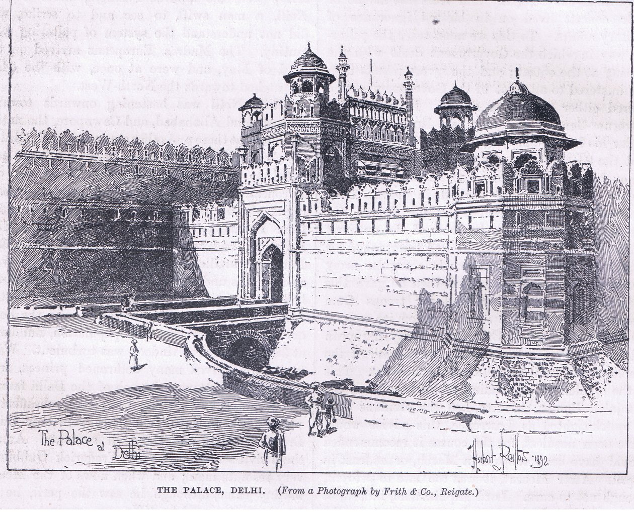O Palácio, Delhi de Herbert Railton