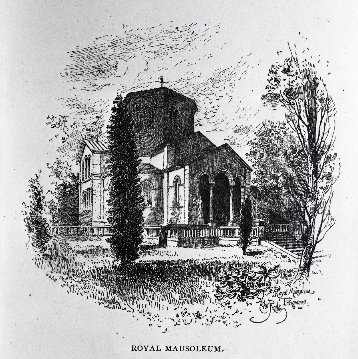 O Mausoléu Real, Frogmore de Herbert Railton