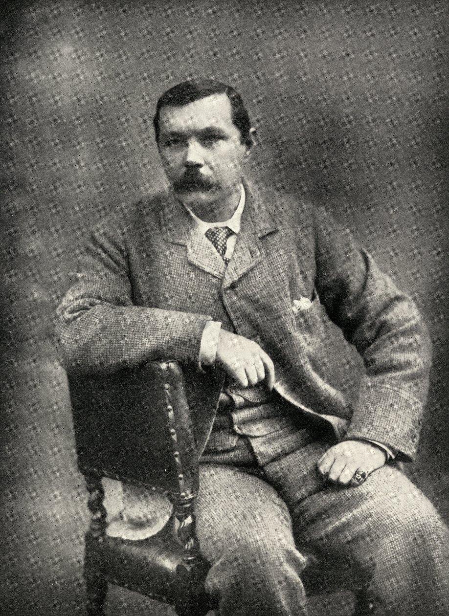 Sir Arthur Conan Doyle (1859-1930) de Herbert Rose Barraud