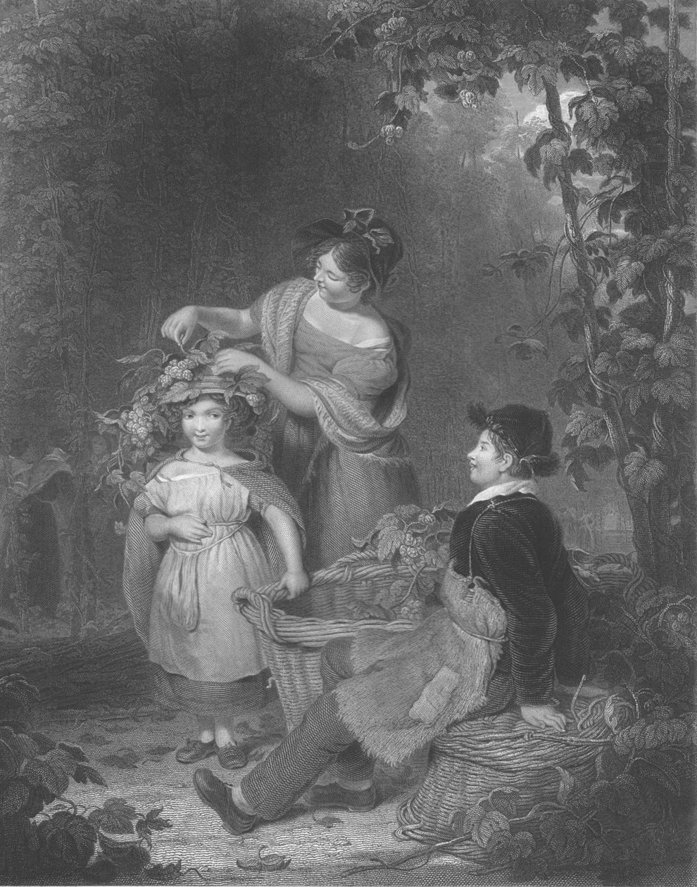 A coroa de lúpulo, 1843-1850 de Herbert Bourne