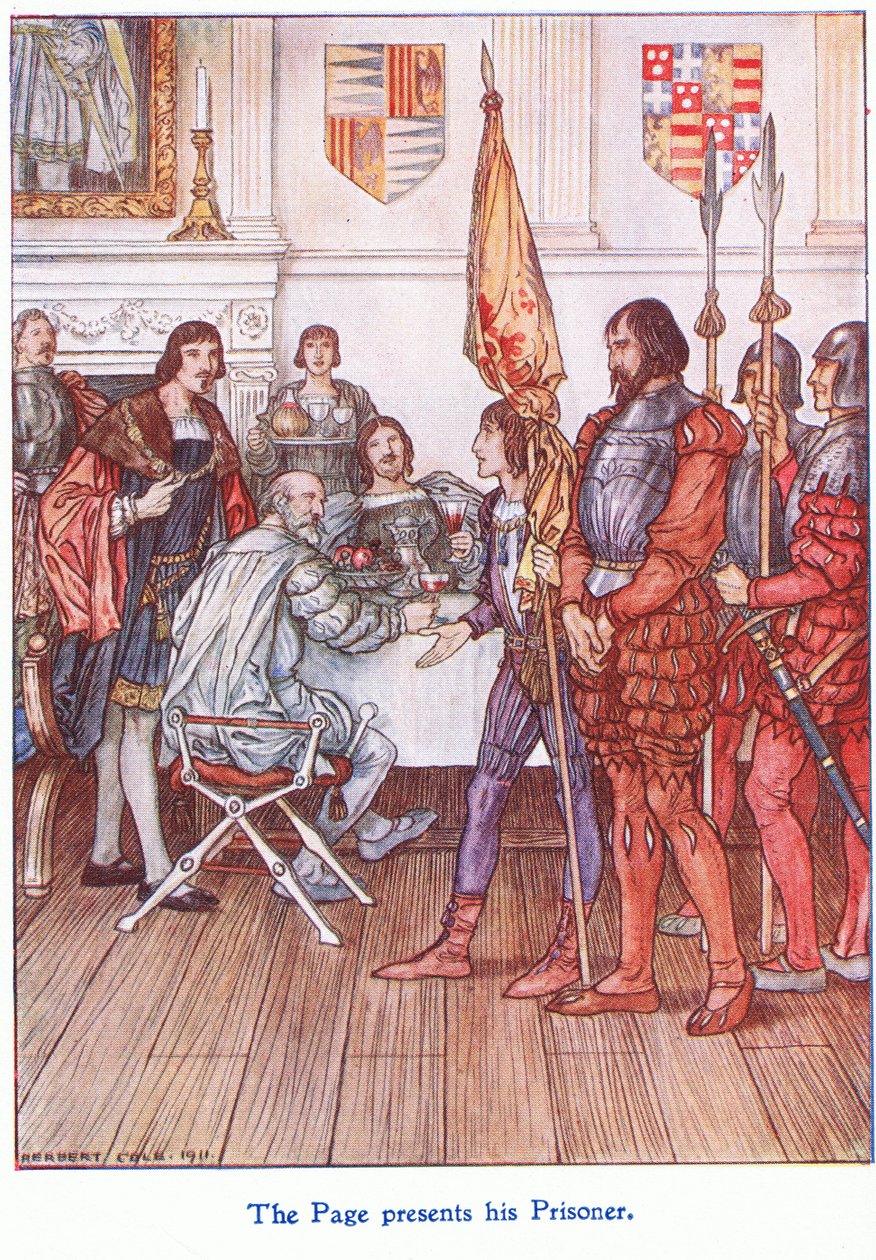 A página apresenta seu prisioneiro, 1938 de Herbert Cole
