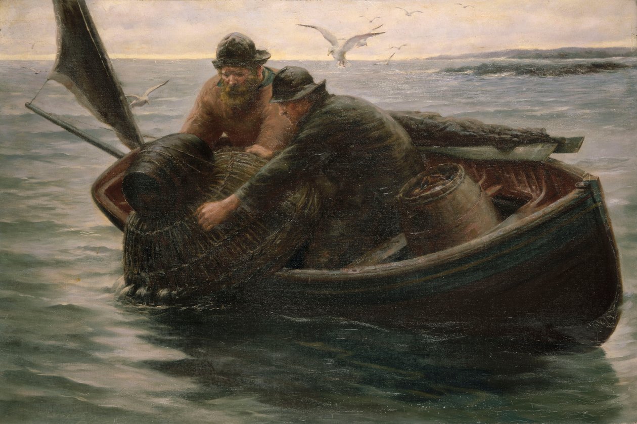 Transportar a panela da lagosta de Herbert E. Butler