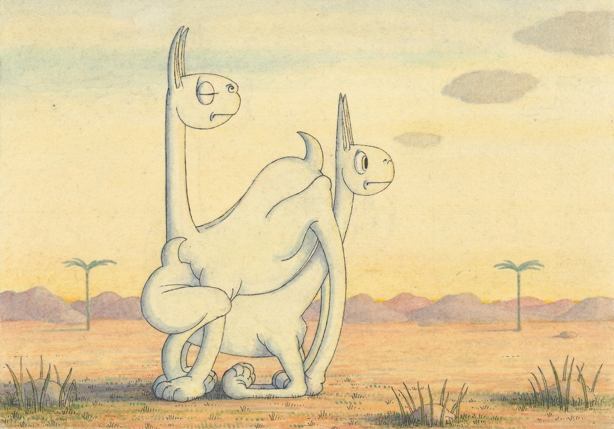 Chegando Tempestade - Mãe Cheirando Trovão, c.1910 de Herbert E. Crowley
