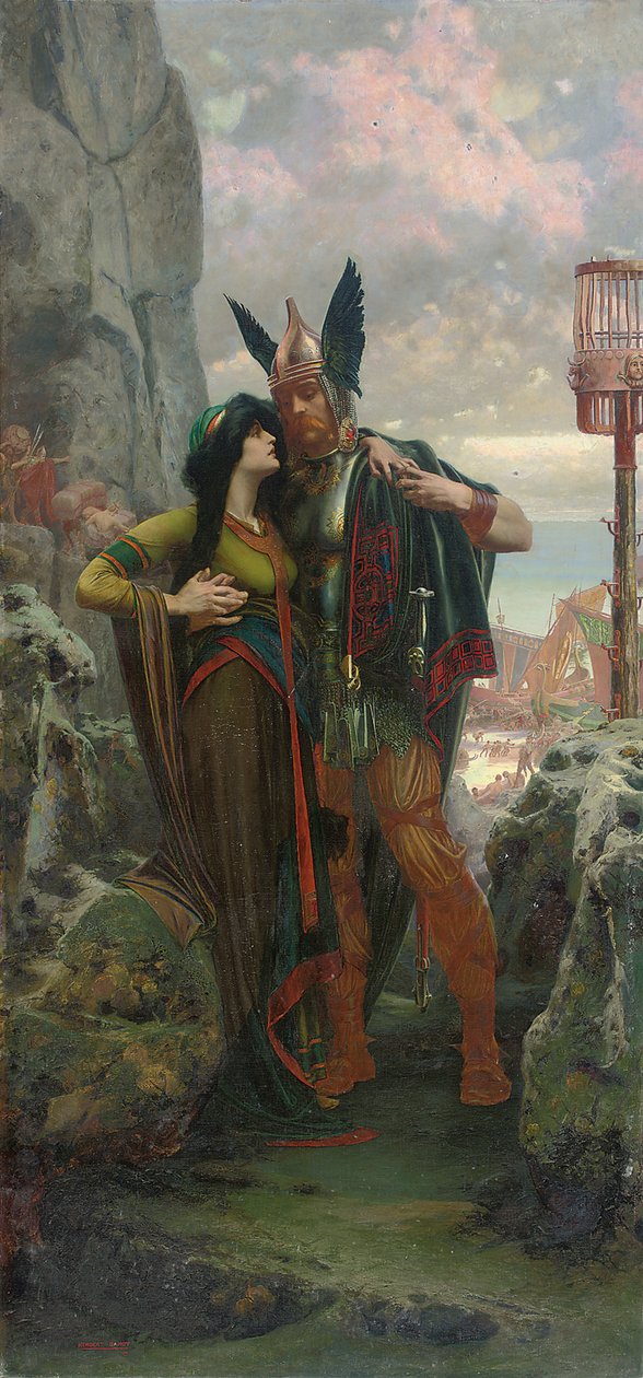 O Adeus Viking, 1905 de Herbert Gandy