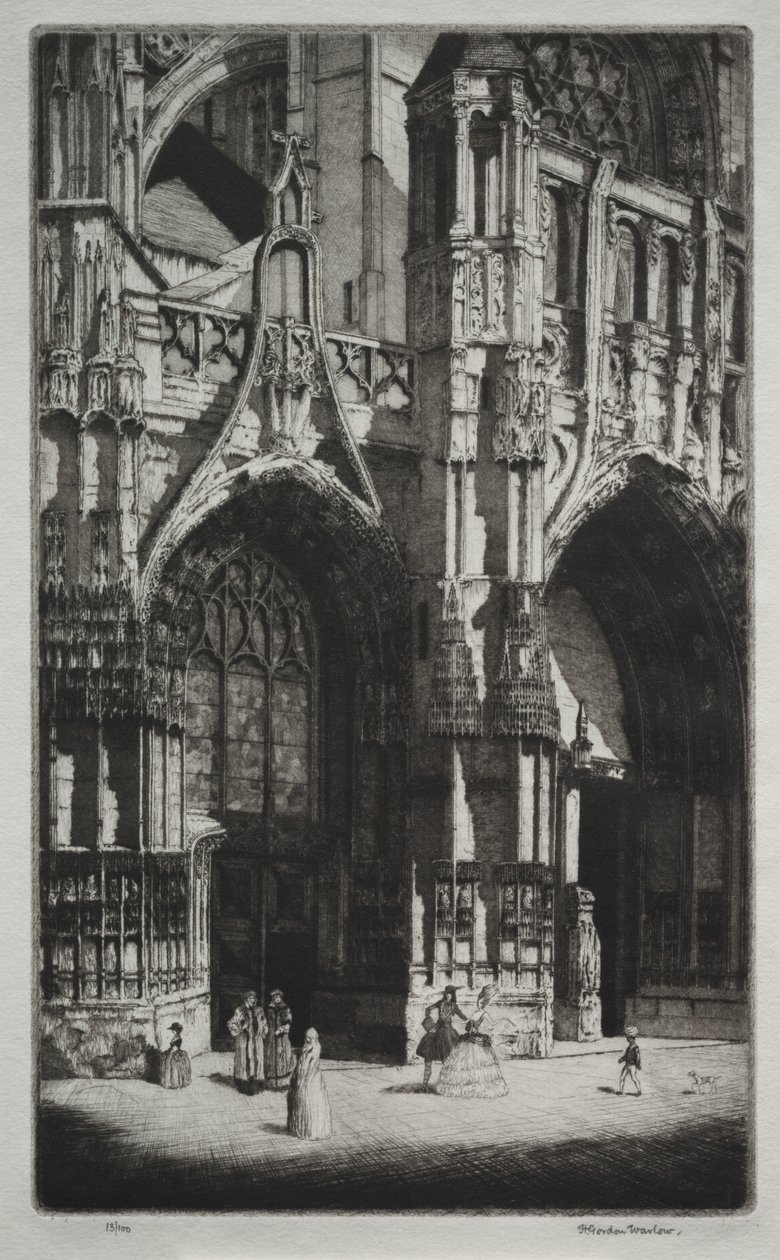 Nossa Senhora de Caudebec, França de Herbert Gordon Warlow