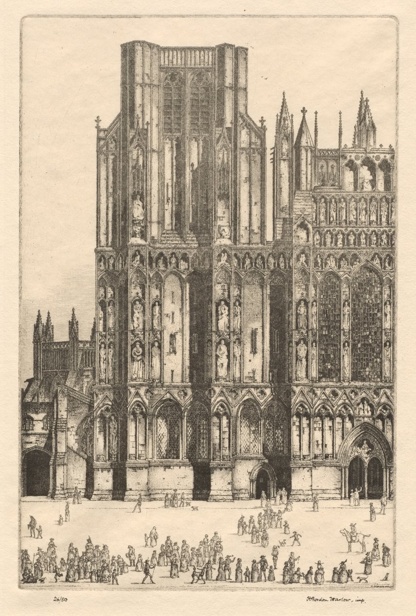 Catedral de Wells de Herbert Gordon Warlow