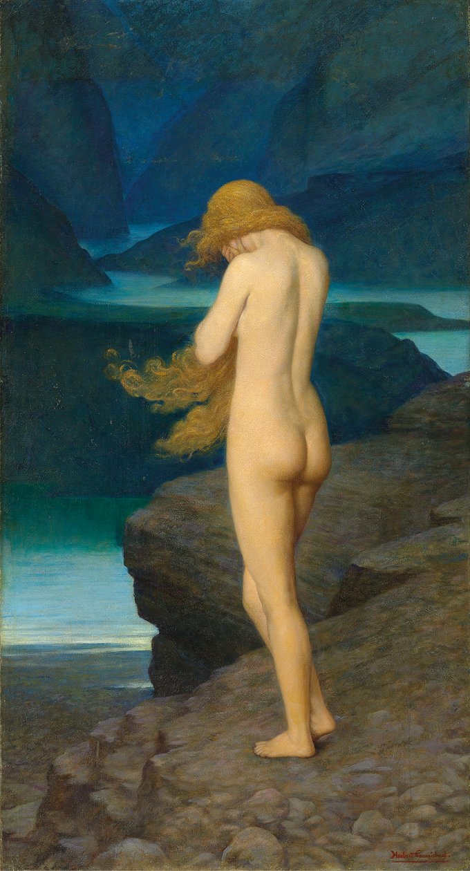Eva no exílio de Herbert Gustave Schmalz