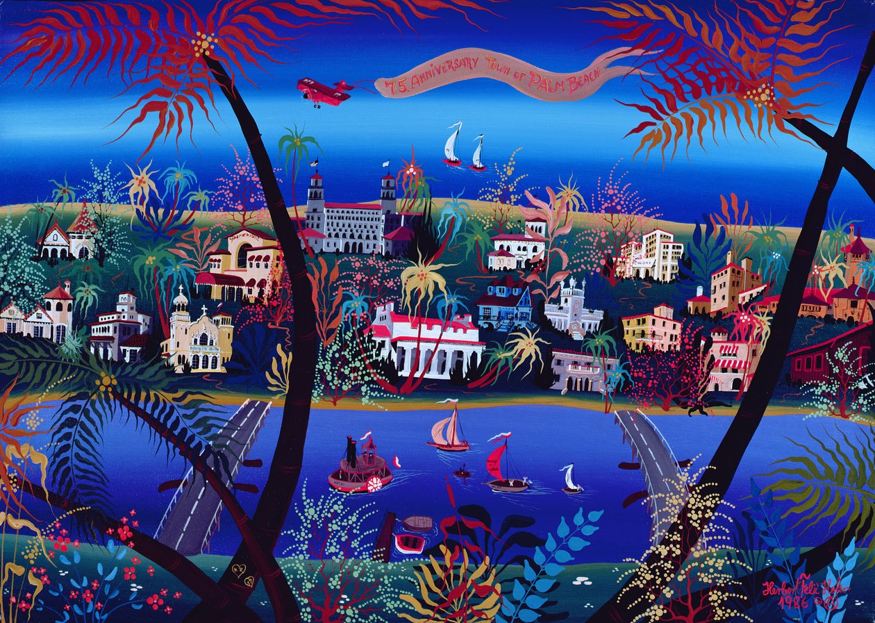 75º aniversário de Palm Beach, Flórida de Herbert Hofer