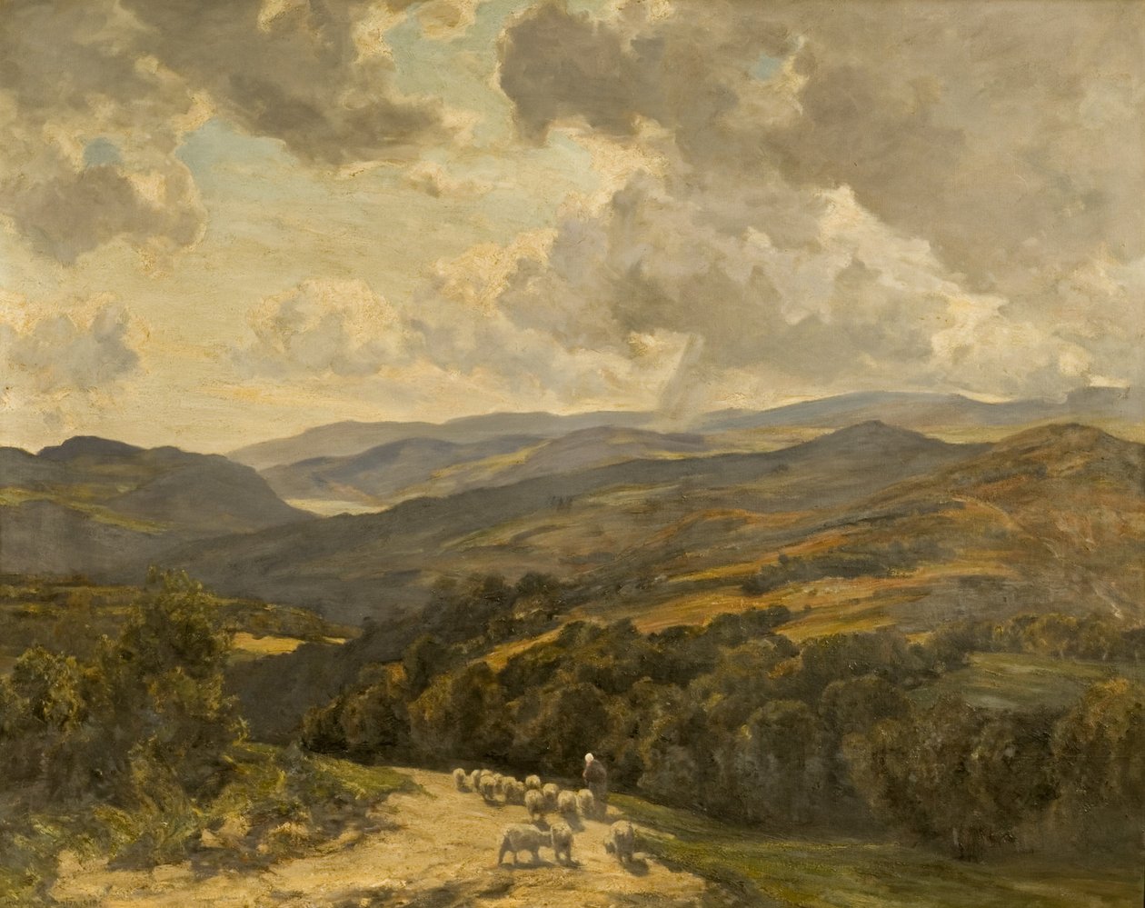 Galês Hills perto de Barmouth de Herbert Hughes Stanton