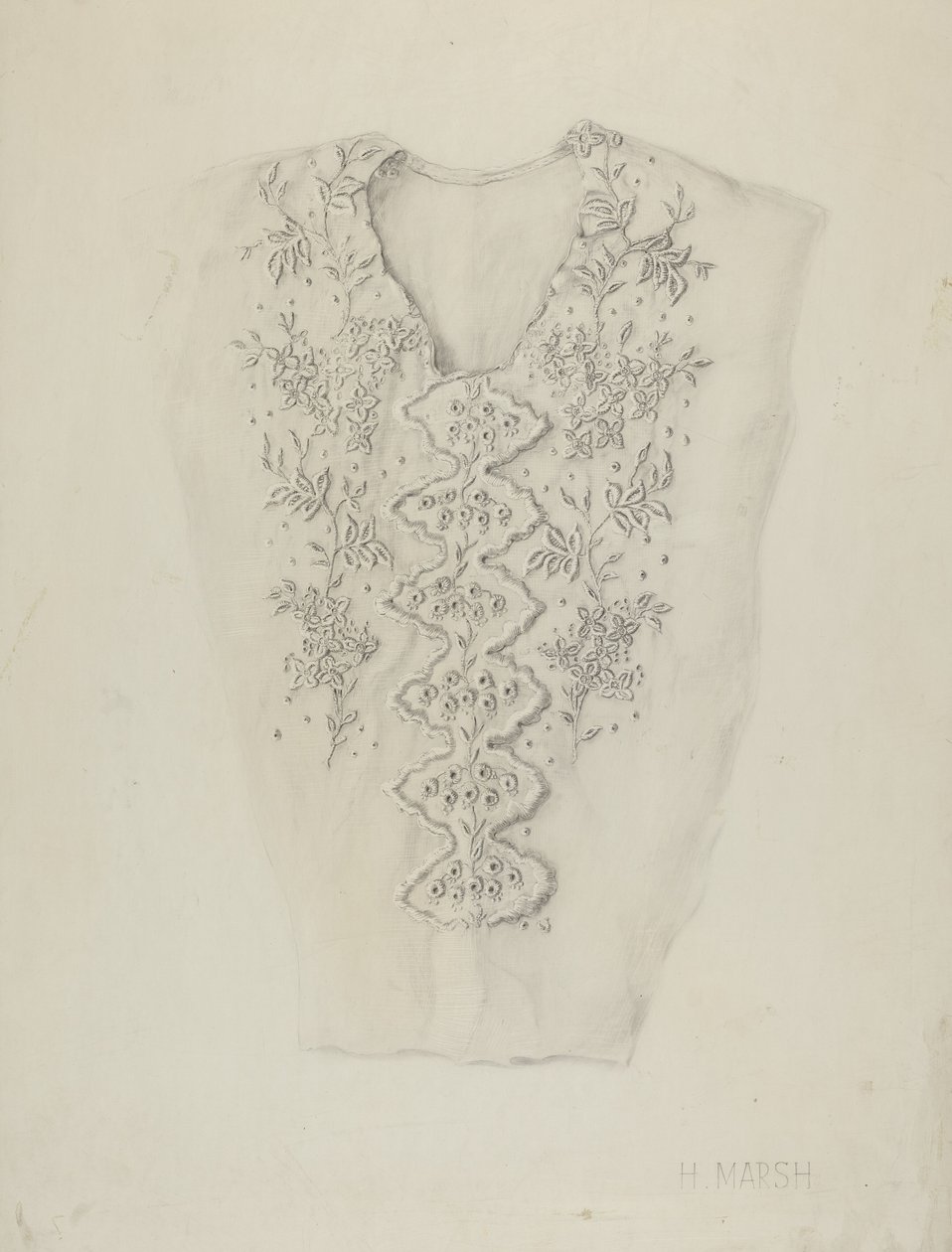 Colete de algodão de Herbert Marsh