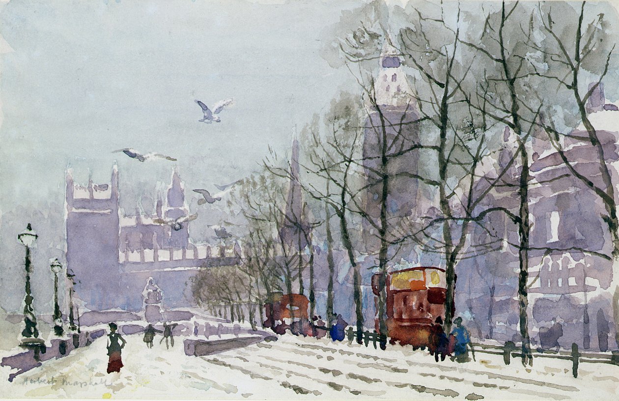 Um dia de inverno, Westminster (wc) de Herbert Menzies Marshall