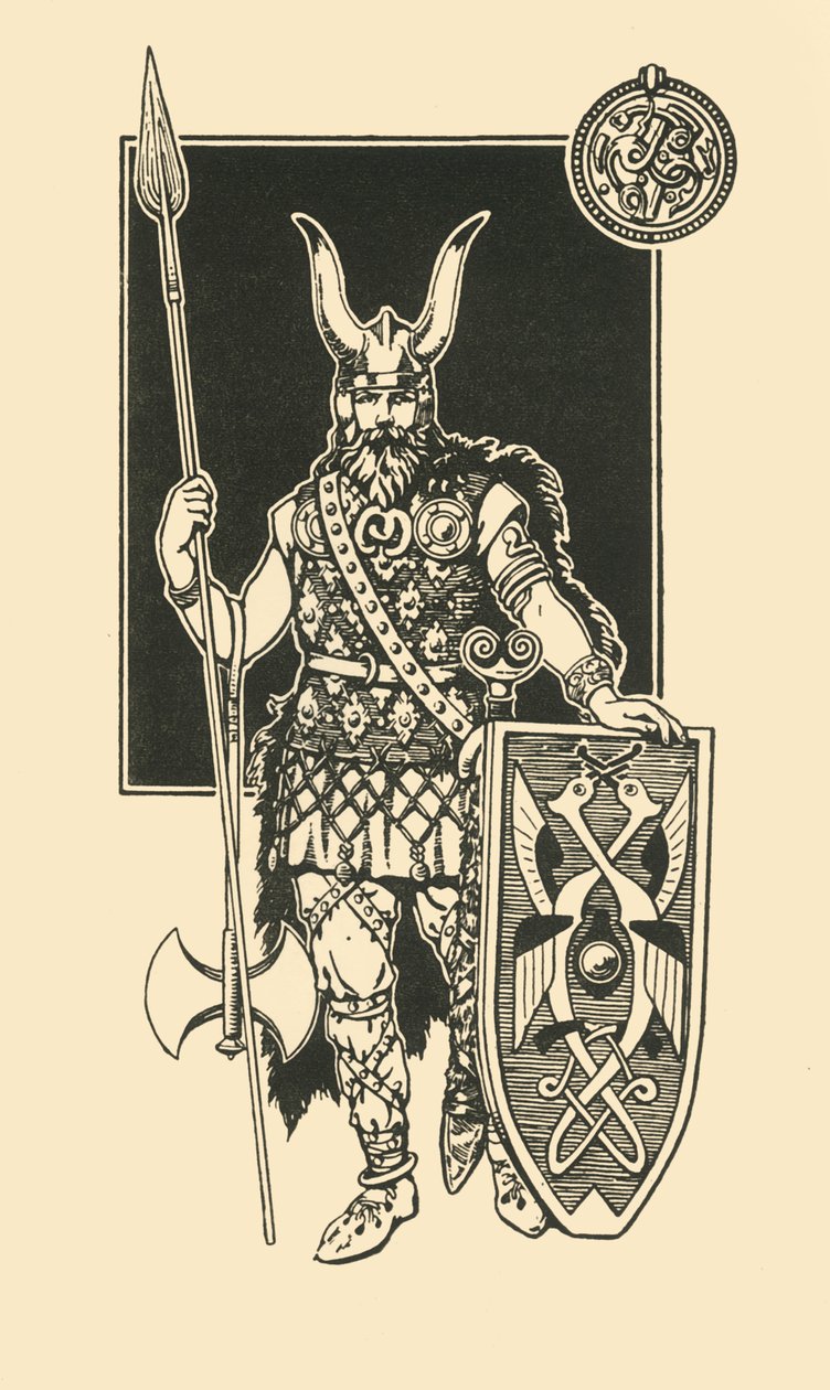 Escandinavo da Guarda Varangiana, 1924. de Herbert Norris
