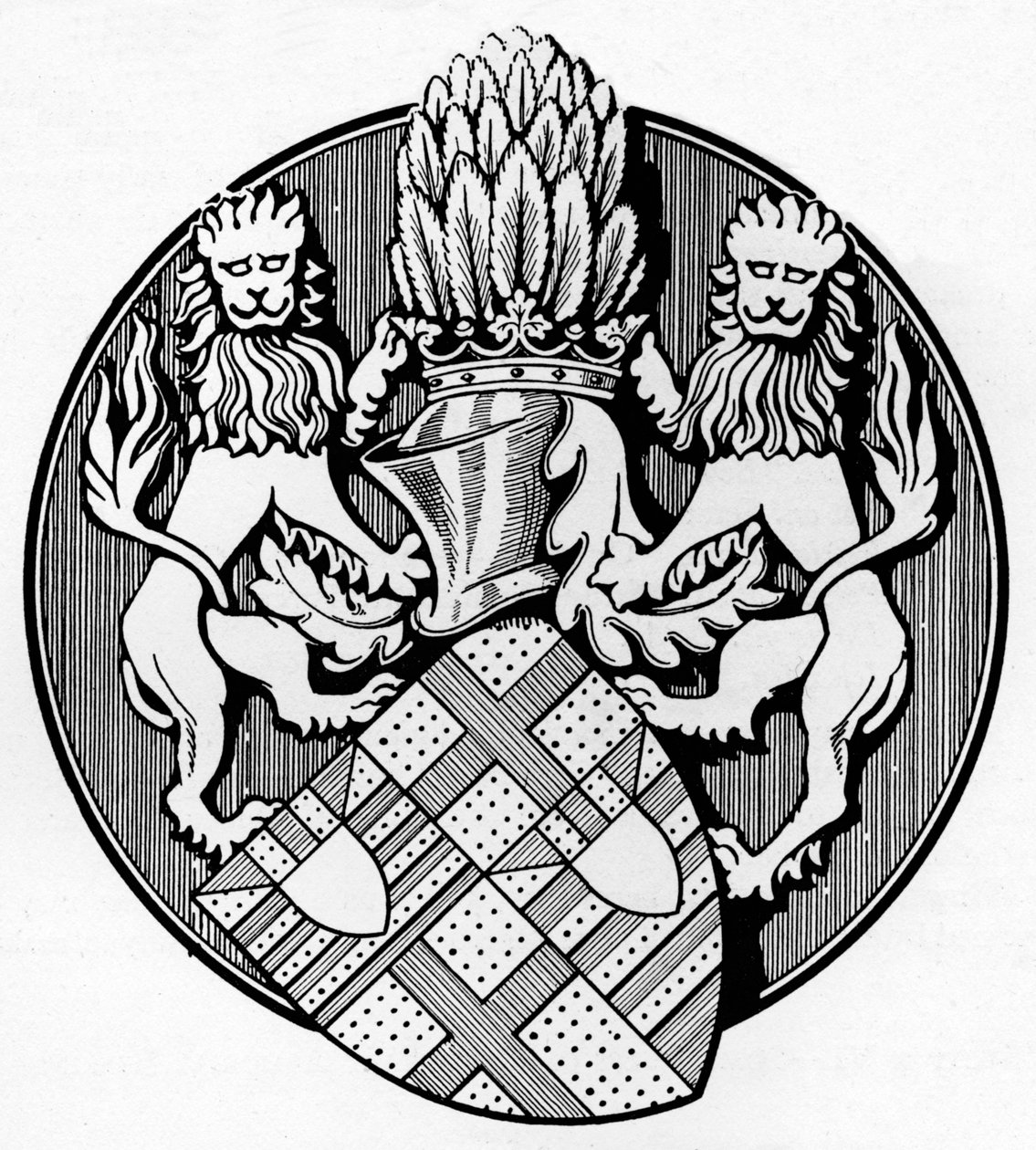 Do selo do conde Edmund de Mortimer, 1400, c1926 de Herbert Norris