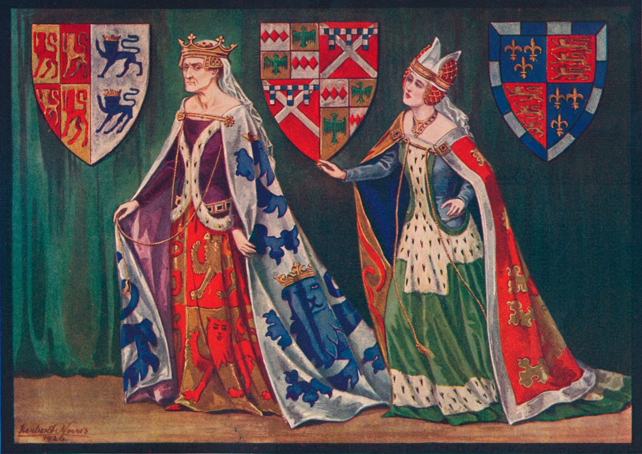 Margaret, princesa de Gales, 1410. Joice, Lady Tiptoft, 1460, 1926 de Herbert Norris
