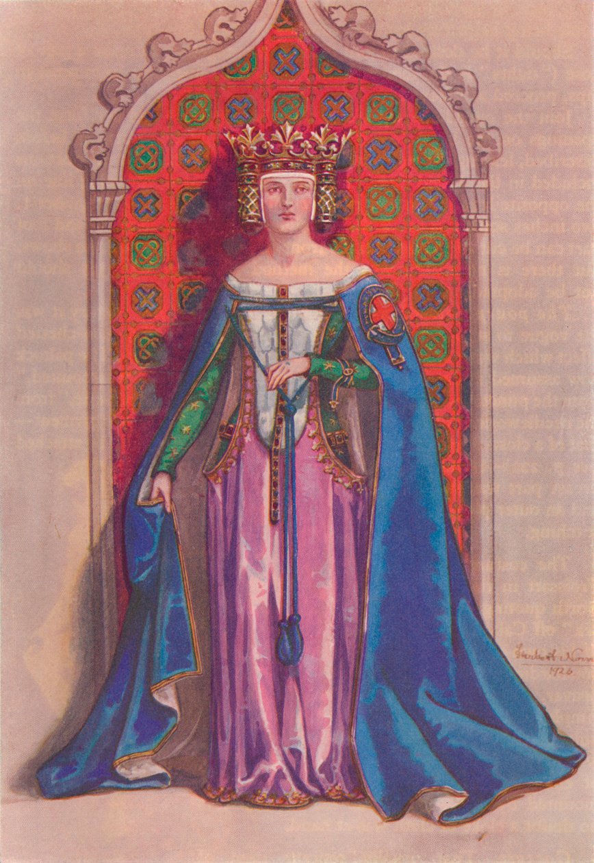 Rainha Phillippa 1350, 1926 de Herbert Norris