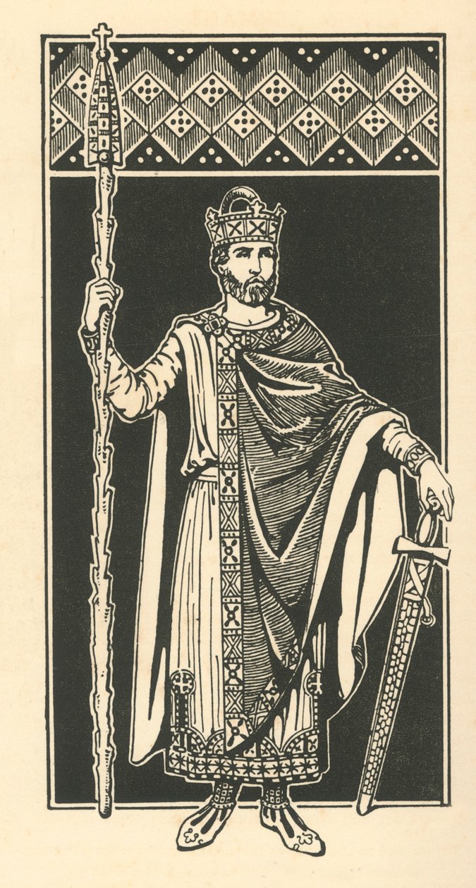 O Imperador Henrique II, O Santo 1002-1024, 1924. de Herbert Norris