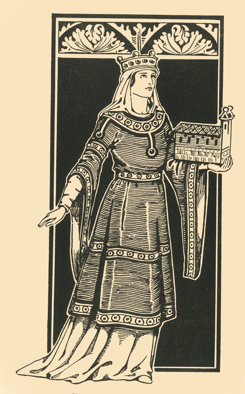 A Imperatriz Cunigunda, 1002-1024, 1924. de Herbert Norris