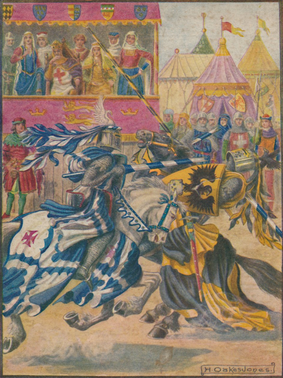 Jogo de justas, 1929. de Herbert Oakes Jones