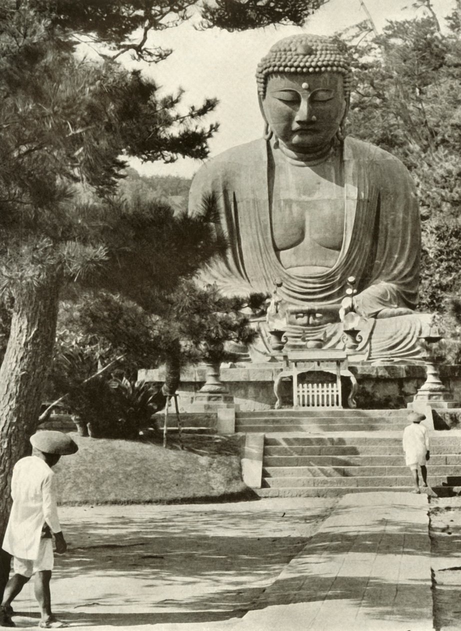 Amida, o Buda, 1910. de Herbert Ponting