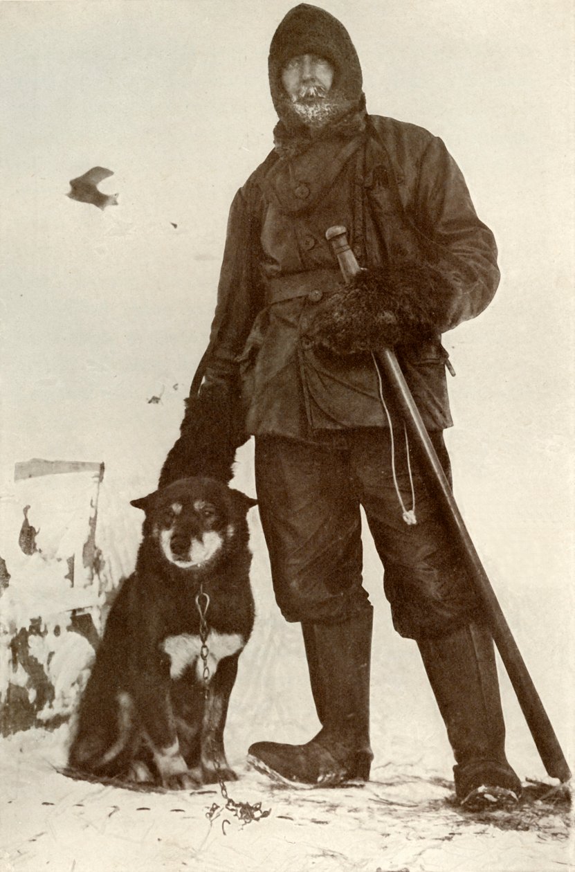 CH Meares e Osman, O líder dos cães, 28 de agosto de 1911, 1913 de Herbert Ponting