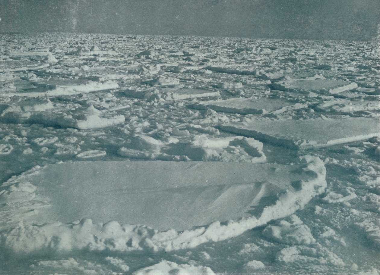 Pacote Pesado em que o Navio foi Mantido, 1912, 1913 de Herbert Ponting