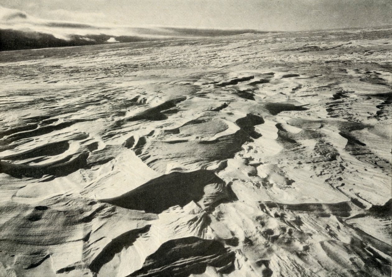 Sastrugi, 21 de fevereiro de 1911, 1913 de Herbert Ponting