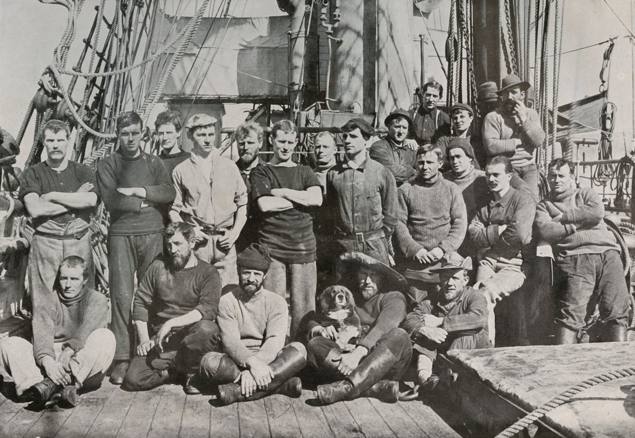 A tripulação da Terra Nova, c19101913, 1913 de Herbert Ponting