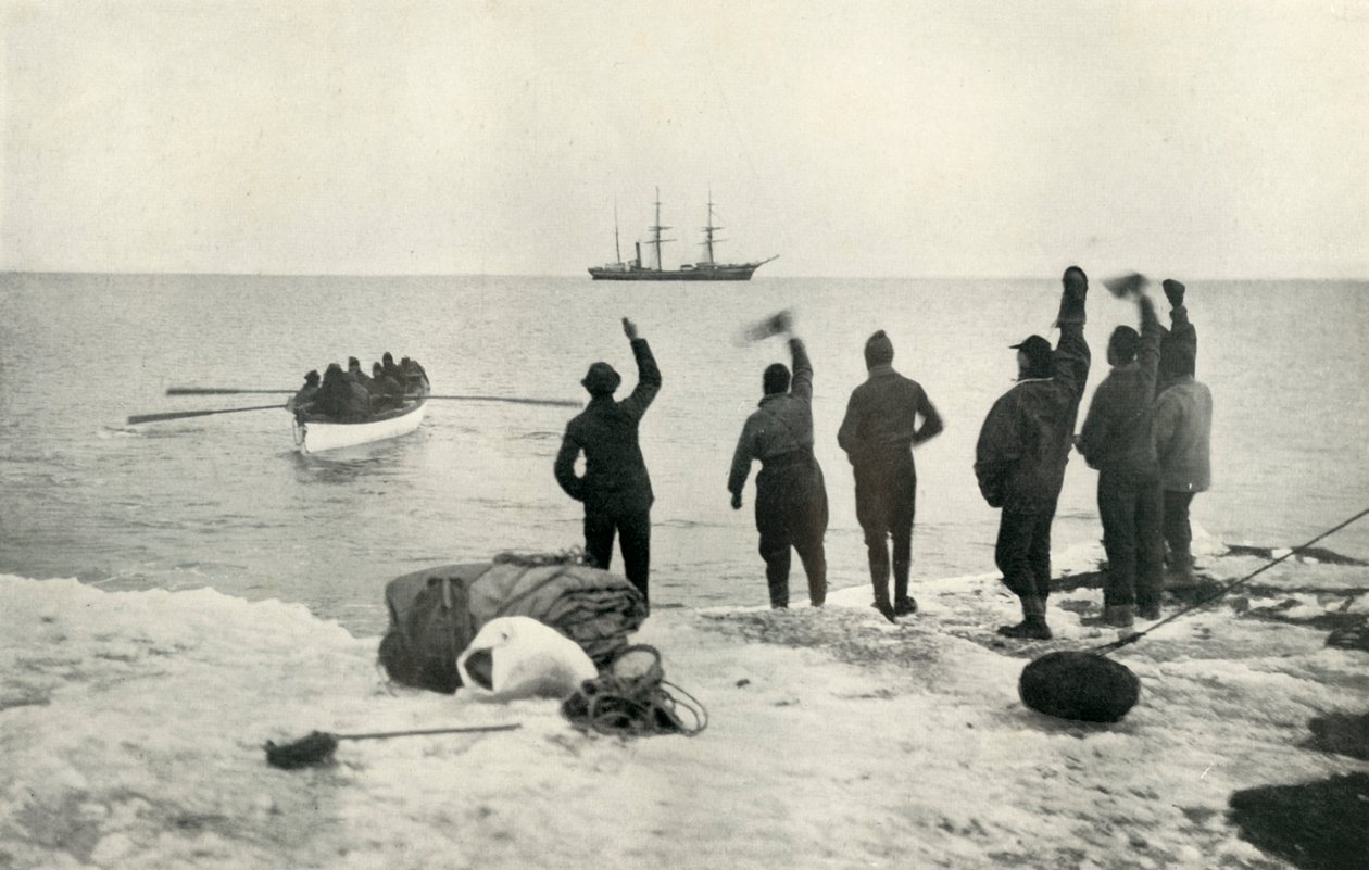 As últimas folhas de barco para o navio, c1911, 1913 de Herbert Ponting