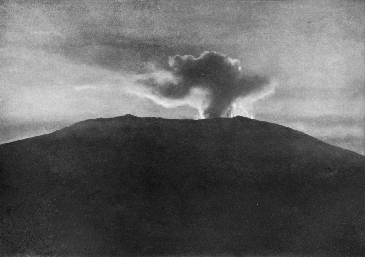 A Cimeira do Monte Erebus, c1910-1912, 1913 de Herbert Ponting
