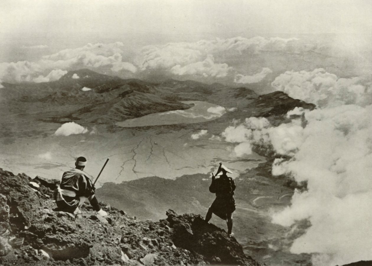 Duas milhas acima das nuvens, 1910. de Herbert Ponting