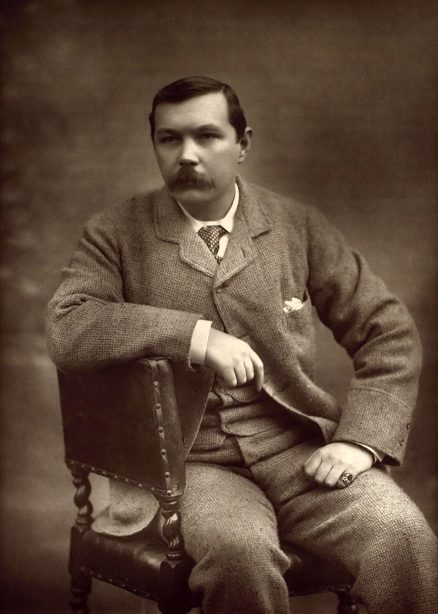 Retrato de Sir Arthur Conan Doyle 1859-1930, 1893. de Herbert Rose Barraud