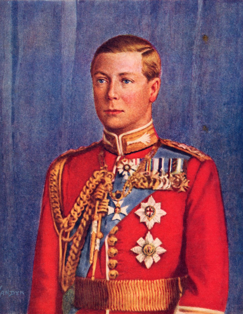 Eduardo VIII, ilustração de &39;Sua Majestade o Rei Eduardo VIII&39;, publicado em 1936 de Herbert Vandyk