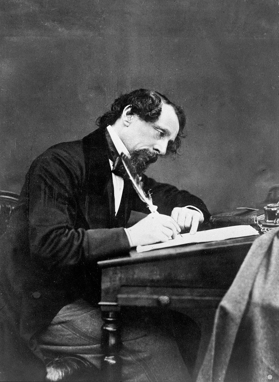 Charles Dickens, 1858 de Herbert Watkins