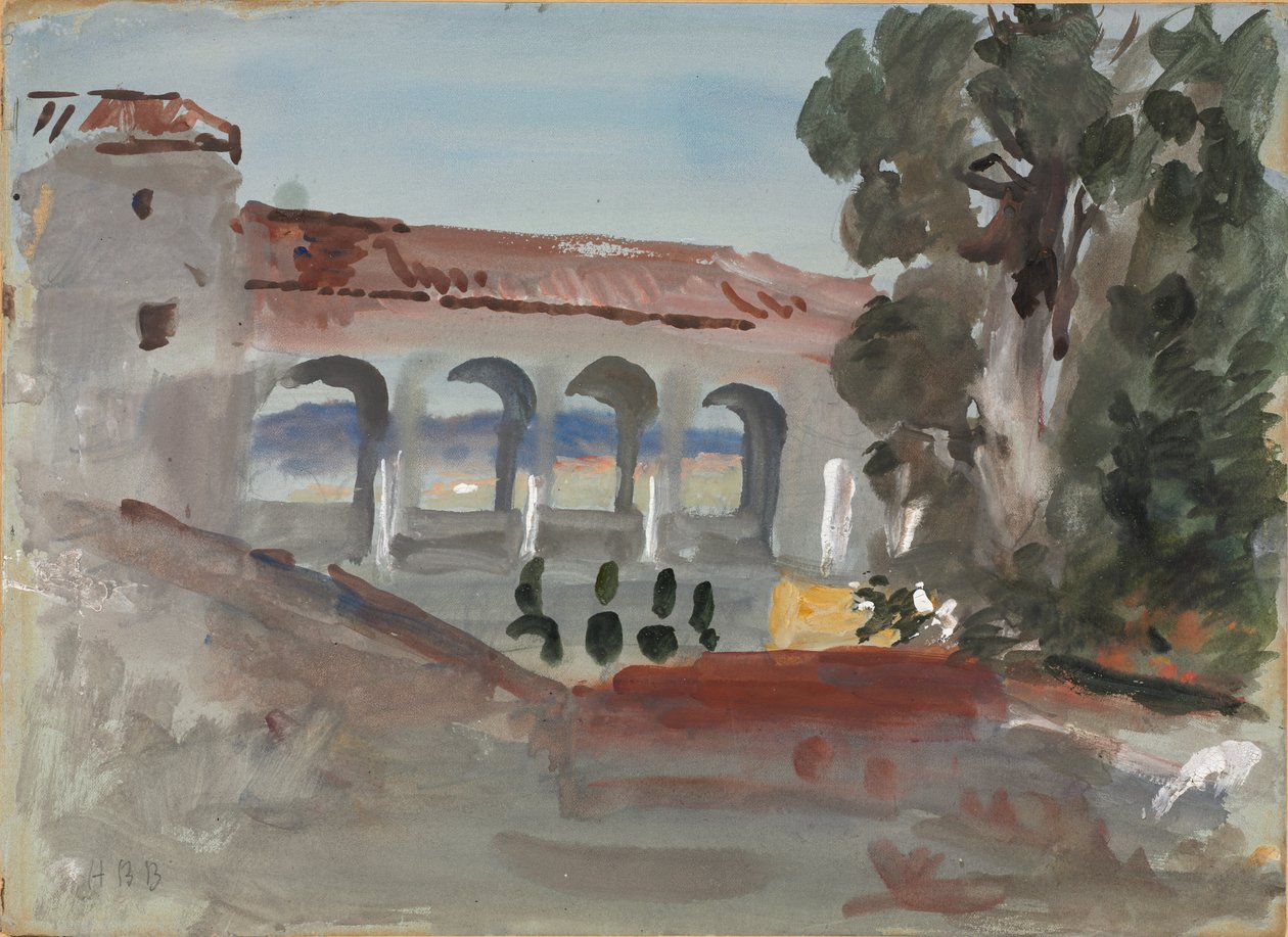 Generalife, Granada. de Hercules Brabazon Brabazon