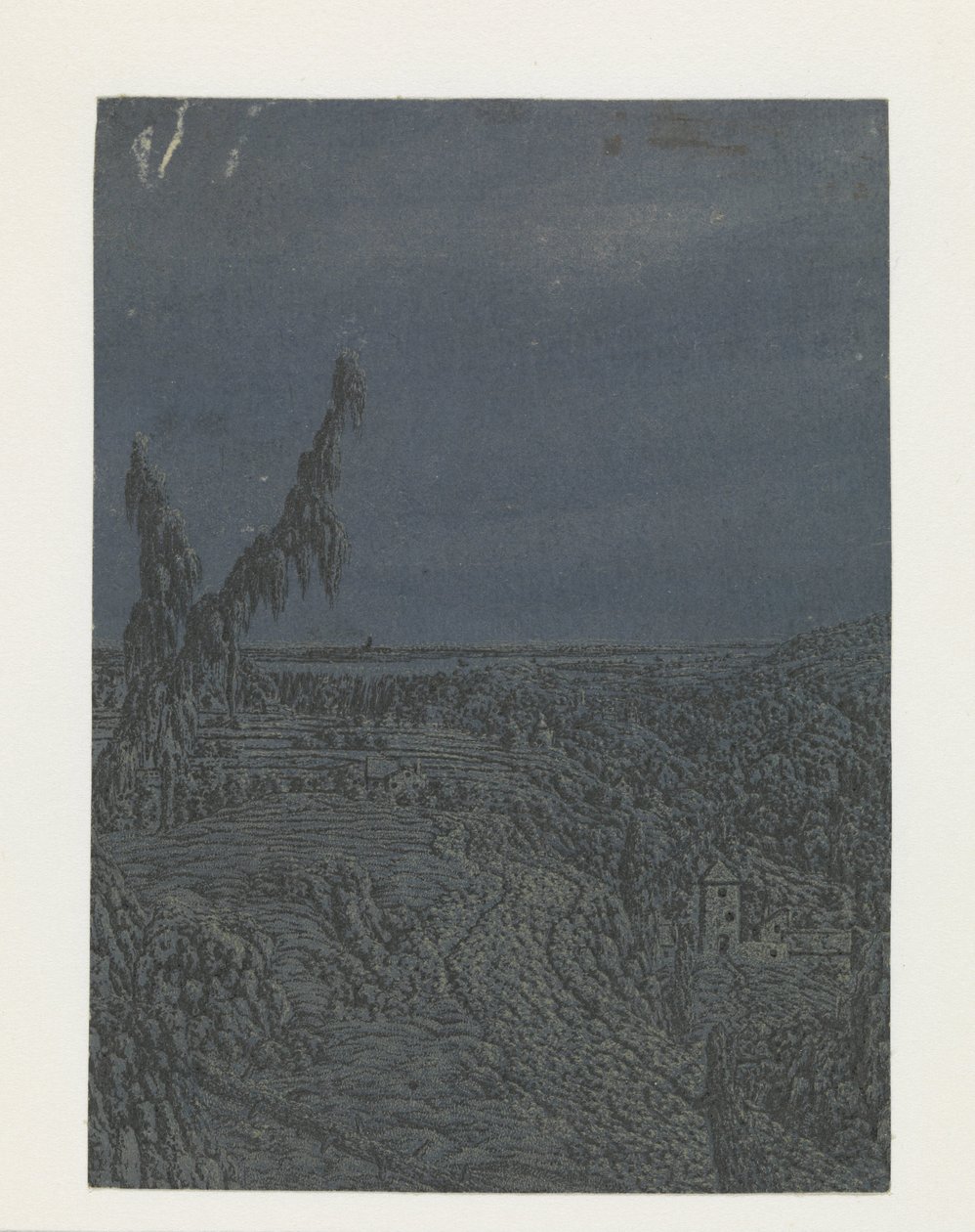 Paisagem com um planalto, um rio à distância de Hercules Segers