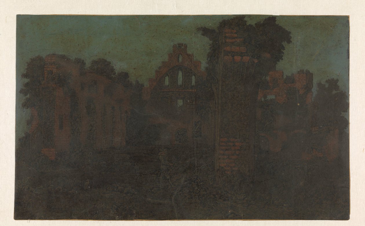 Ruínas da Abadia de Rijnsburg, Versão Grande
Ruínas da Abadia de Rijnsburg, vindas do Sul: Versão Grande de Hercules Segers