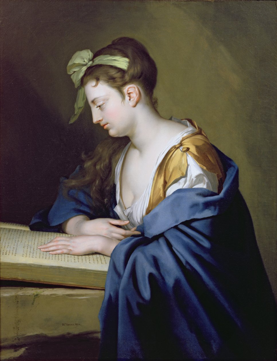 Senhora lendo de Herman van der Mijn