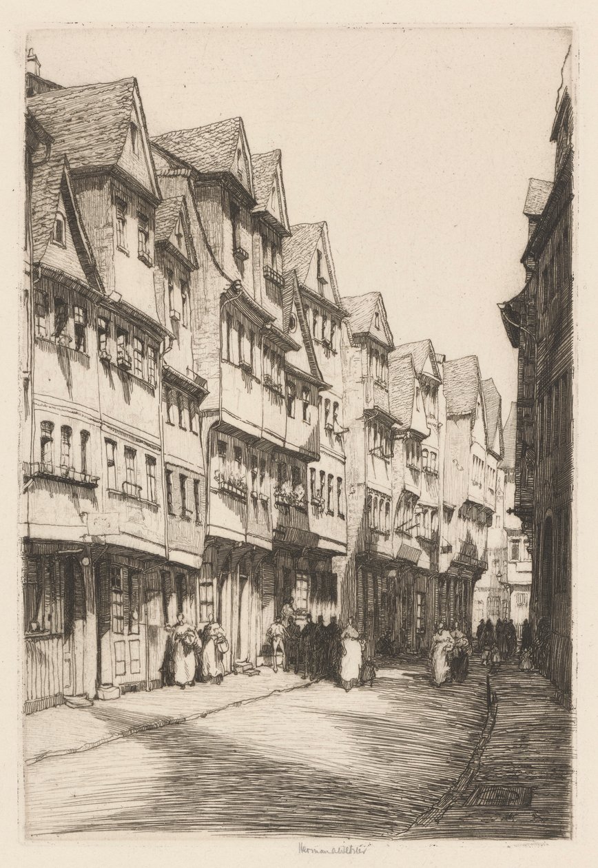 Klostergasse, Frankfurt de Herman Armour Webster
