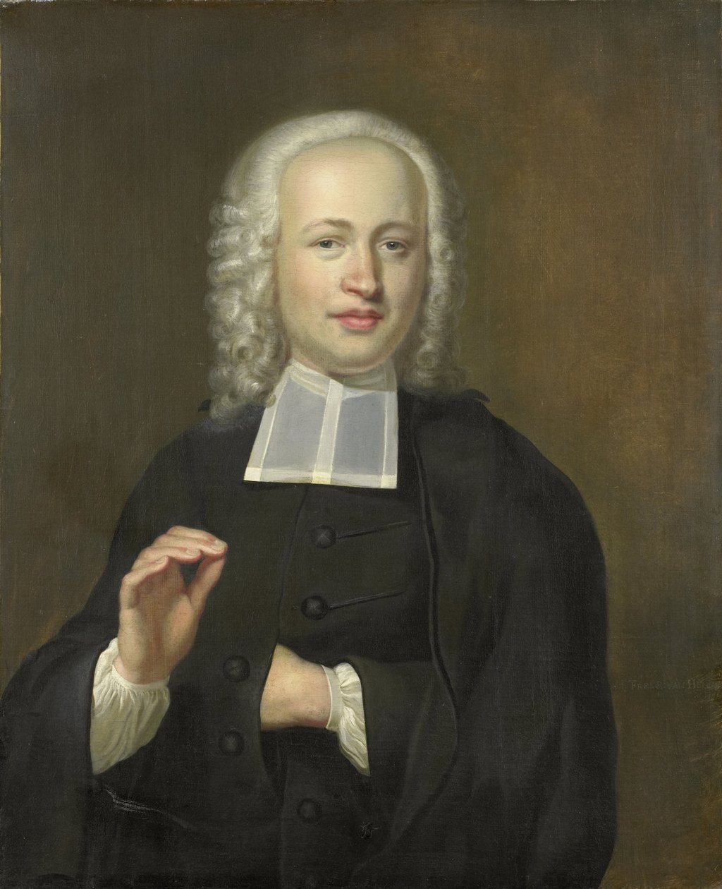 Justus Tjeenk (1730-82), um dos fundadores da Zeeuws Genootschap (Sociedade da Zelândia), Ministro em Vlissingen de Herman Frederik van Hengel
