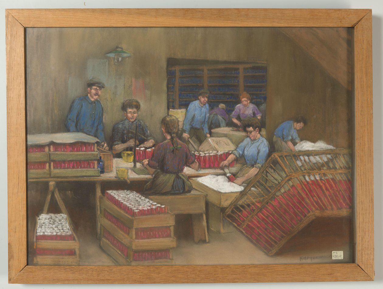 Embalagem de farinha de batata de Herman Heijenbrock