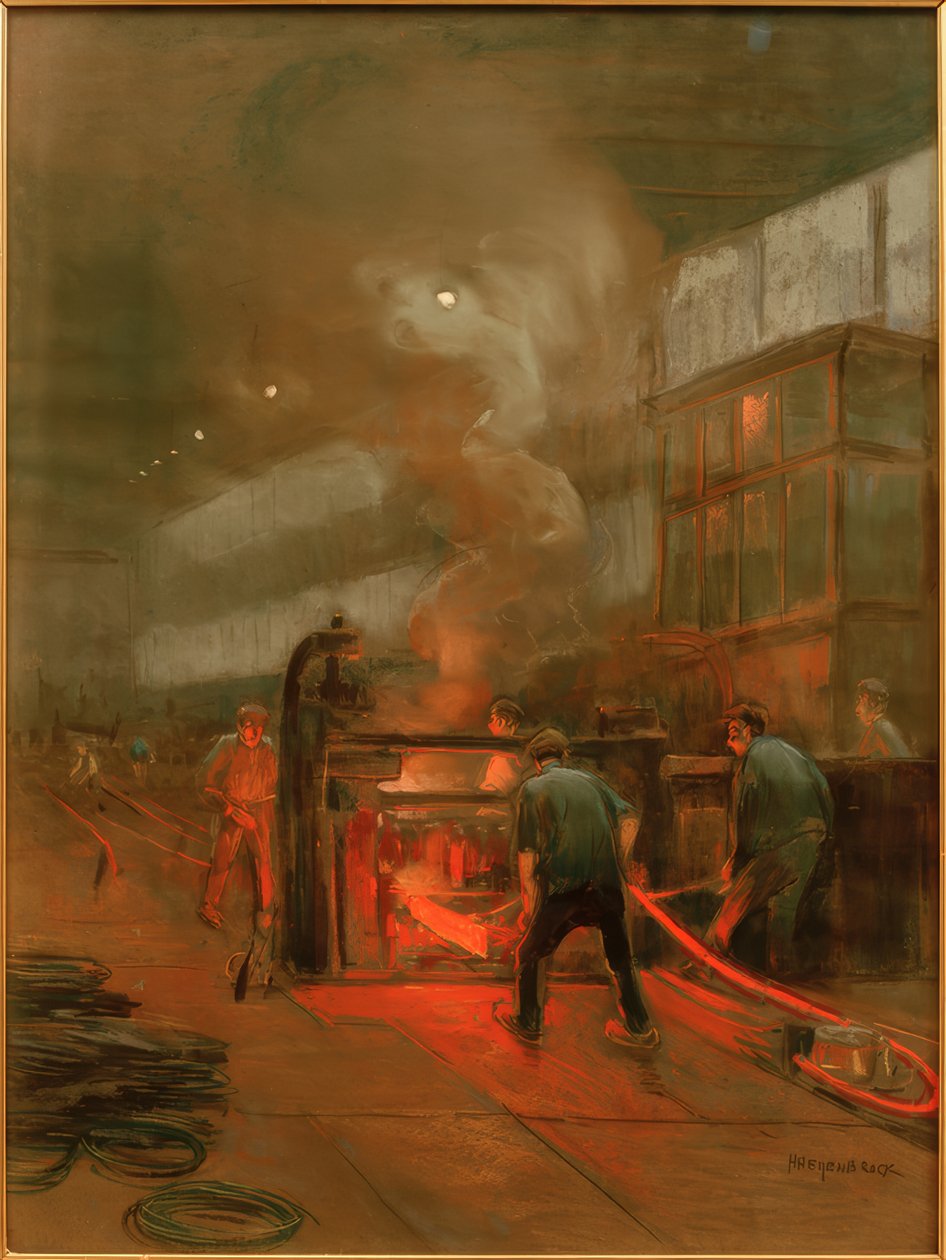 Arame de cobre trefilado, Delft de Herman Heijenbrock